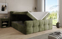 Boxspringbett Cozy in Cord mit Stauraum