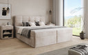 Boxspringbett Cozy II in Cord mit Stauraum