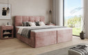 Boxspringbett Cozy II in Cord mit Stauraum