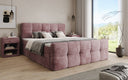 Boxspringbett Cozy in Cord mit Stauraum