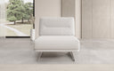Dizajnové sofa-kreslo Torino bez podrúčok v bouclé
