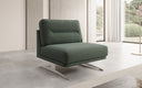 Dizajnové sofa-kreslo Torino bez podrúčok v bouclé