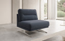 Dizajnové sofa-kreslo Torino bez podrúčok v bouclé