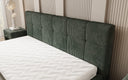 Designer Polsterbett Nelly in Cord mit Stauraum