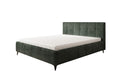 Designer Polsterbett Nelly in Cord mit Stauraum