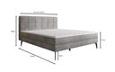 Boxspringbett Vera in Cord mit hohen Füßen