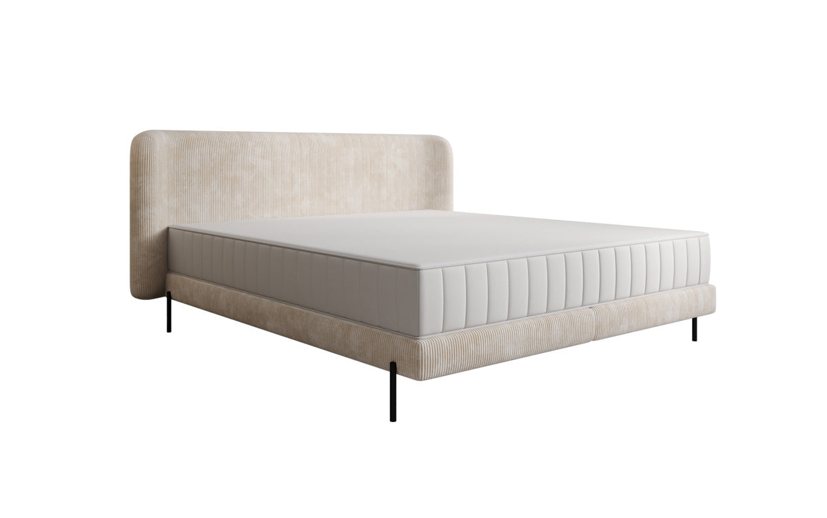 Designer Polsterbett Enna in Cord