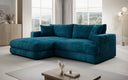Designer Ecksofa Lima in Cord