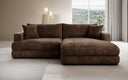 Designer Ecksofa Lima in Cord