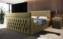Boxspringbett Vulnero mit TV Lift und Stauraum (2 Schubladen)