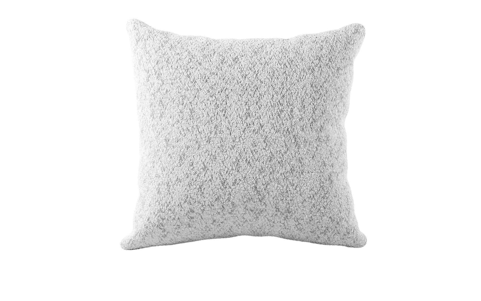 Quadratische Zierkissen Gava 50x50 aus Bouclé