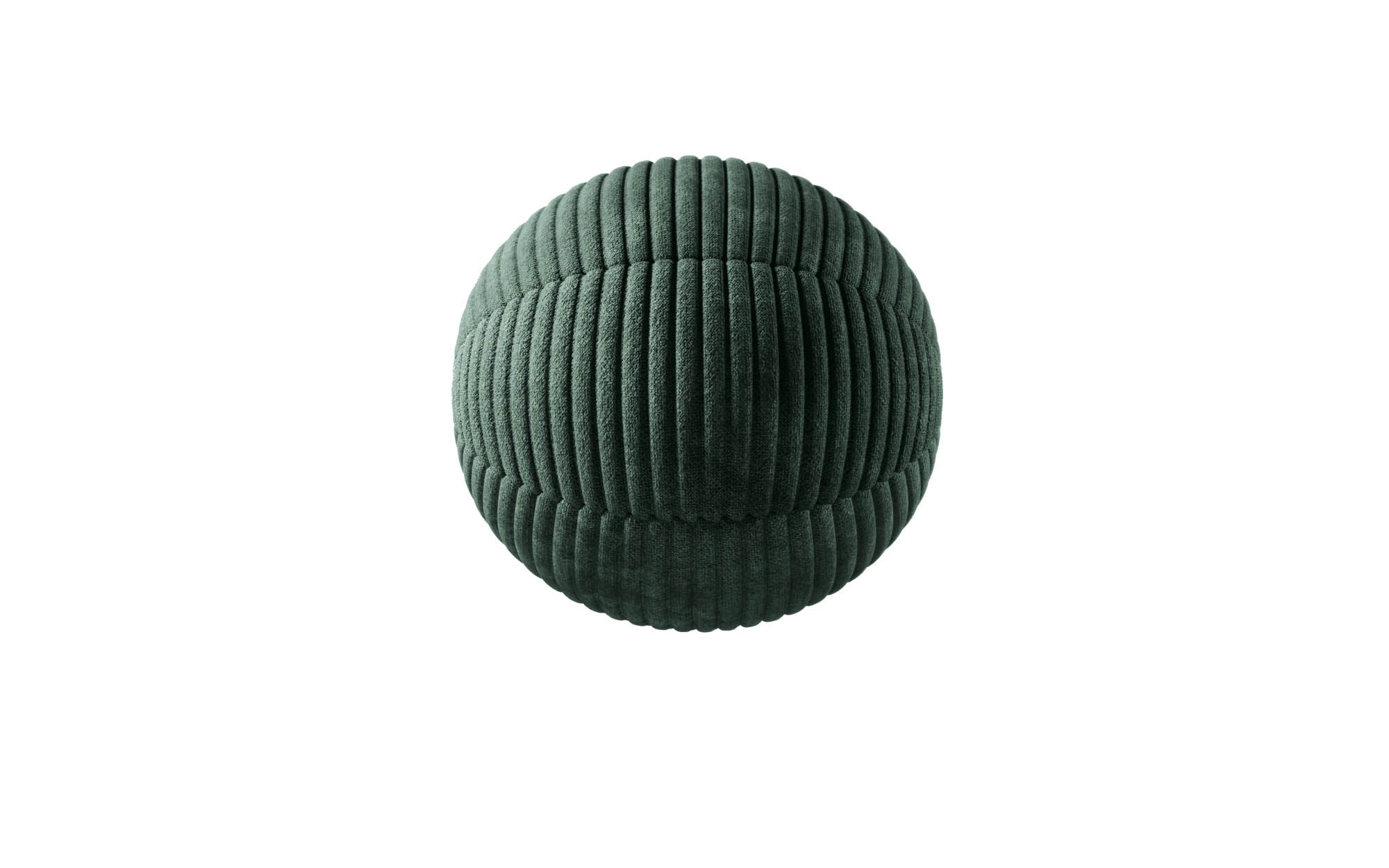Okrúhly dekoračný vankúš Sphere ⌀35 cm z kordu