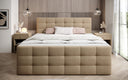 Boxspringbett Luxor Stoff mit Stauraum