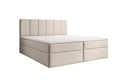 Boxspringbett Aurelia Stoff mit Stauraum