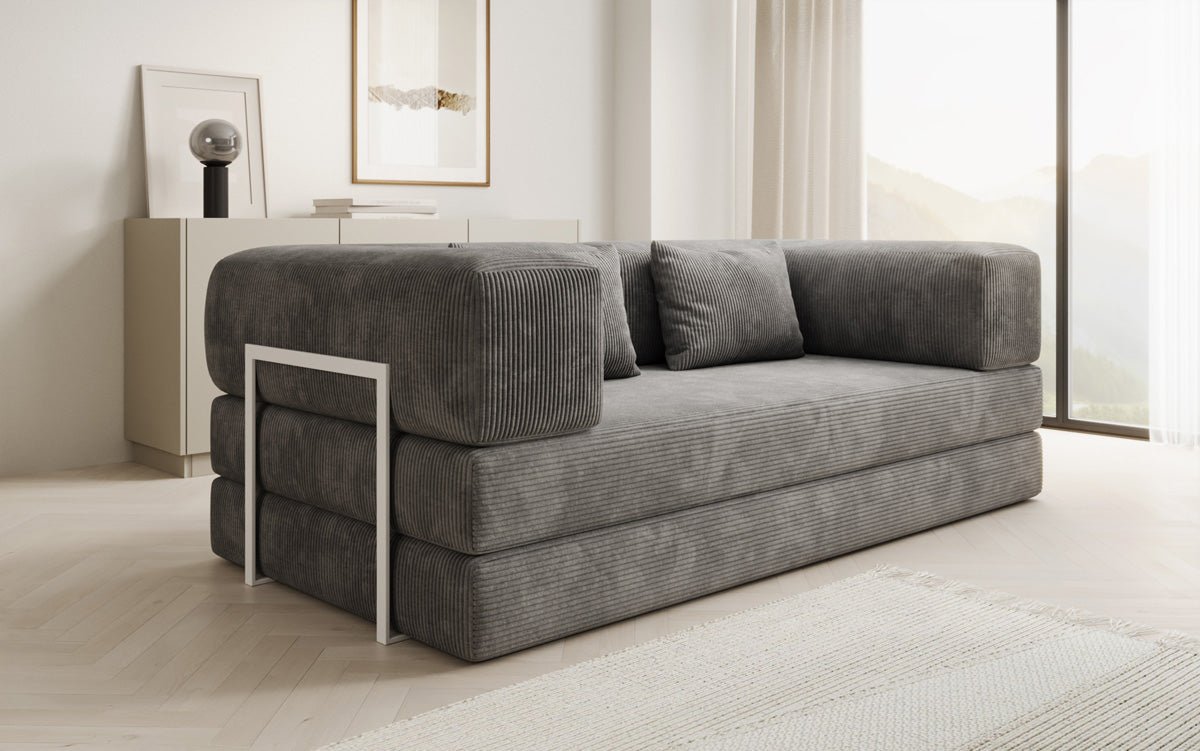 Designer Sofa Lazy 3 Sitzer in Cord