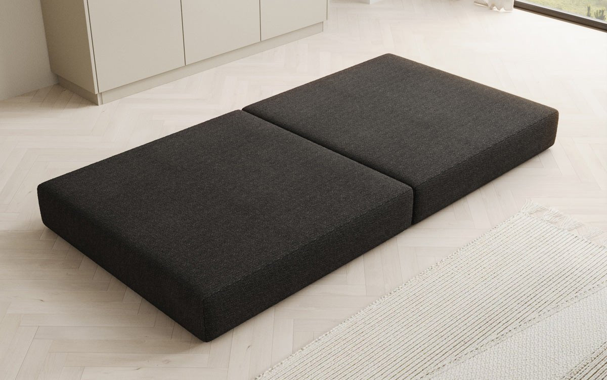 Pomocná stolička Lazy v Bouclé