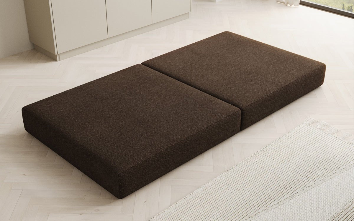Pomocná stolička Lazy v Bouclé