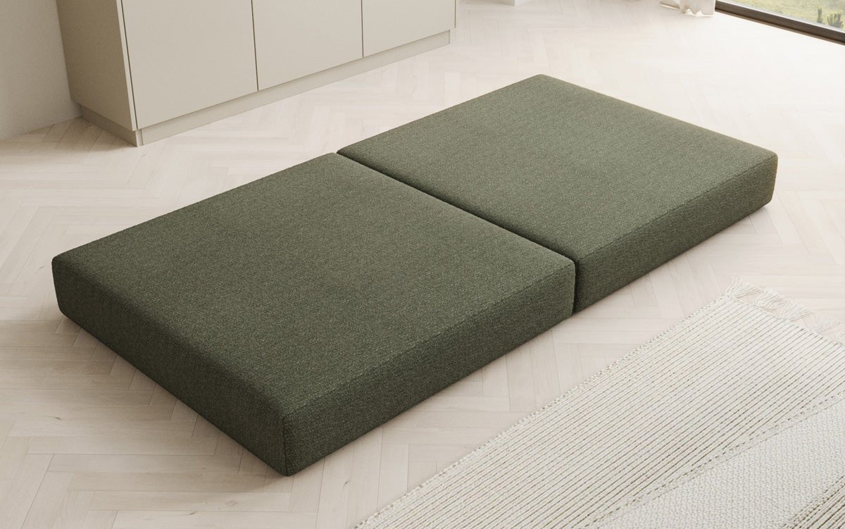 Pomocná stolička Lazy v Bouclé
