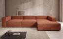 Designer Ecksofa Lesley in Strukturstoff