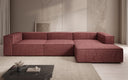 Designer Ecksofa Lesley in Strukturstoff
