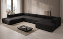 Designer Sofa Lesley U XXL in Bouclé