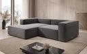 Designer Ecksofa Lesley Mini in Strukturstoff