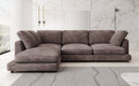 Designer Ecksofa Thalessa in Cord