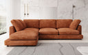 Designer Ecksofa Thalessa in Cord