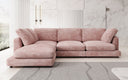 Designer Ecksofa Thalessa in Cord