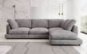 Designer Ecksofa Thalessa in Cord