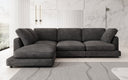 Designer Ecksofa Thalessa in Cord