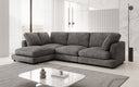 Designer Ecksofa Thalessa in Cord