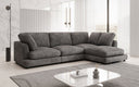 Designer Ecksofa Thalessa in Cord