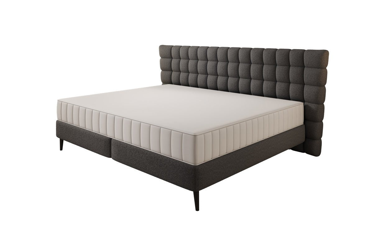 Familien Boxspringbett Bellanova in 220/240x200 in Bouclé