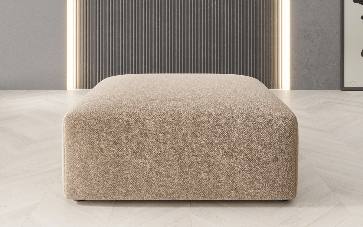 Prídavná stolička 80 cm Snug z bouclé