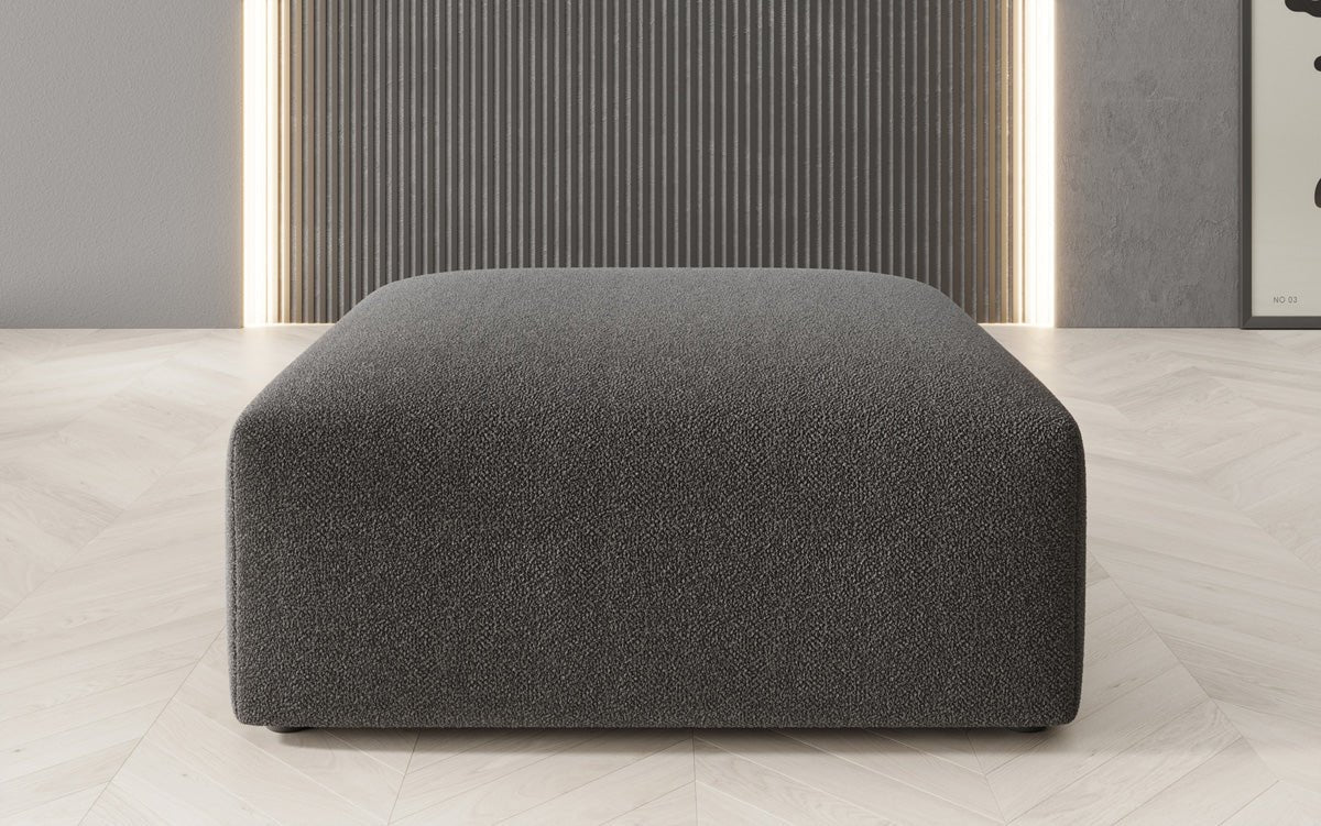 Prídavná stolička 80 cm Snug z bouclé
