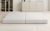 Beistellhocker Lazy in Bouclé