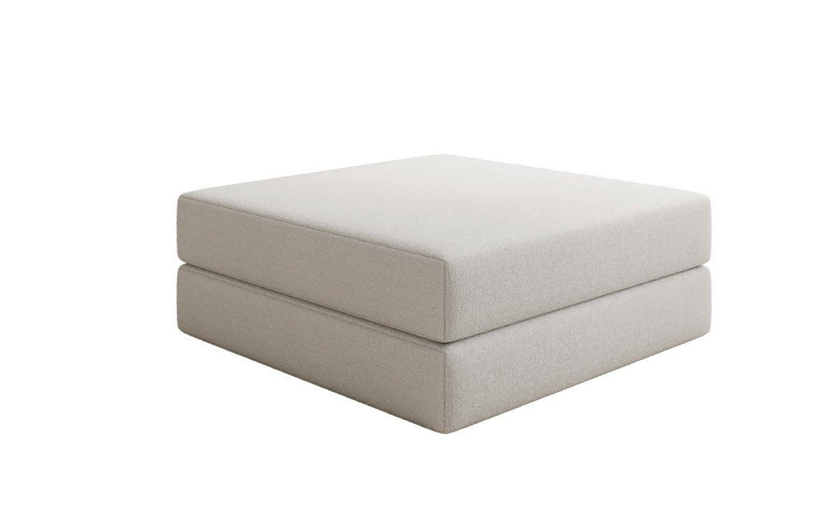 Pomocná stolička Lazy v Bouclé