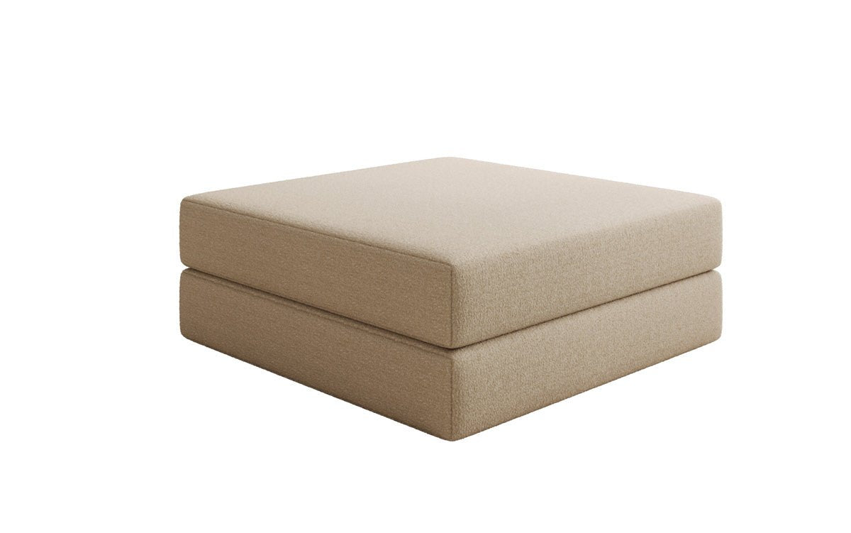 Pomocná stolička Lazy v Bouclé