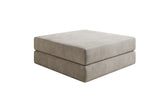 Beistellhocker Lazy in Samt