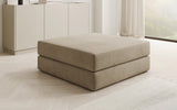Beistellhocker Lazy in Samt