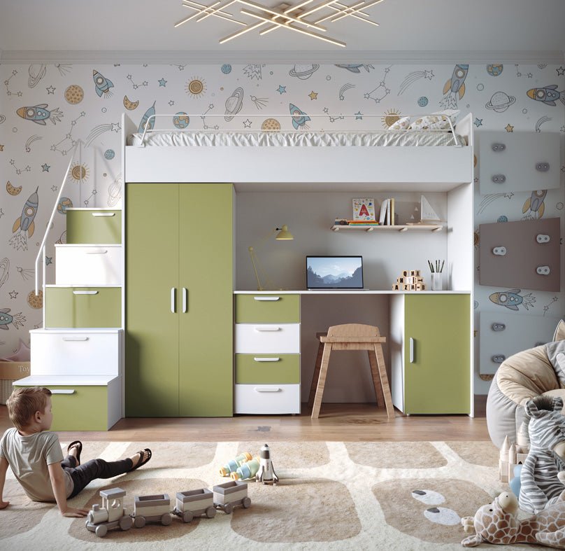 Detská poschodová posteľ Dream matný povrch