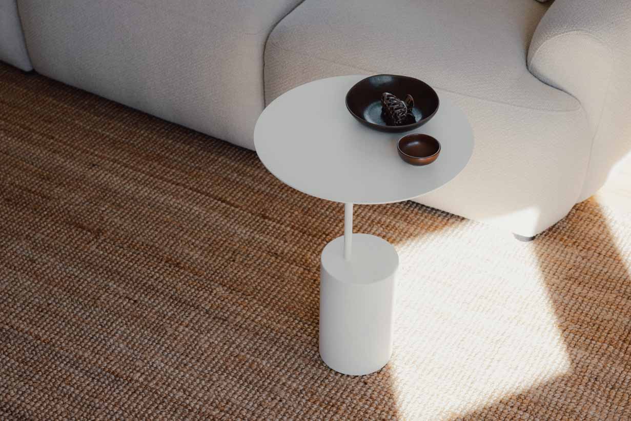 Couchtisch/Beistelltisch Ciro – Edelstahl-Design für Indoor & Outdoor