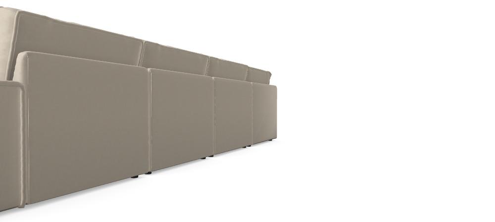 Modulárny gauč Domo - Tvoja vysnívaná konfigurácia SJ8DEB