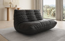 Designer 2 Sitzer Sofa Calmo in Echtleder