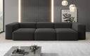 Designer 3 Sitzer Sofa Snug in Bouclé