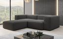 Dizajnová rohová pohovka Snug Mini v buklé