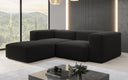 Dizajnová rohová pohovka Snug Mini v buklé