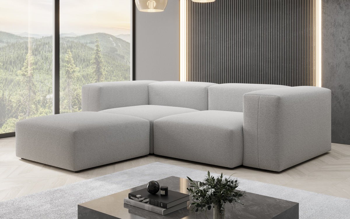 Dizajnérska pohovka L Snug Mini v Bouclé