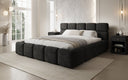 Designer Polsterbett Matilda Cord mit Stauraum